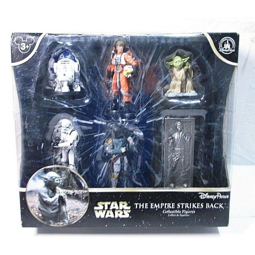 Stars Wars Disney Parks Collectible The Empire Strikes Back Figure Set 6 pc. New